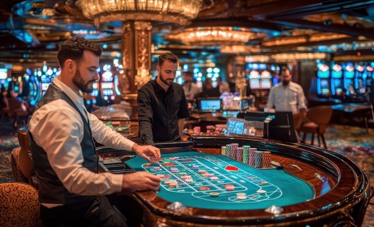 Live casino blackjack and roulette tables alongside MPL Indonesia fixtures